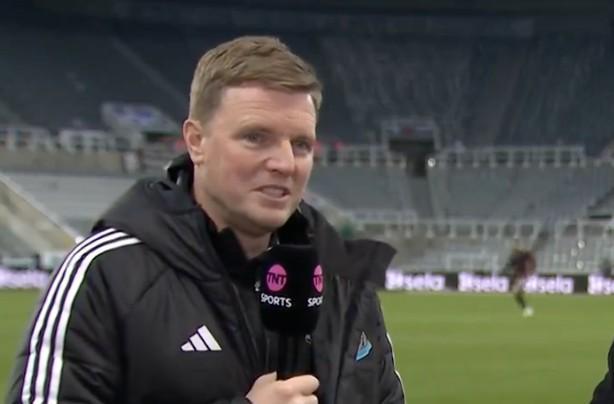 开云体育下载-埃迪-豪：上半场最后根本不该给任意球；我们很需要这场胜利