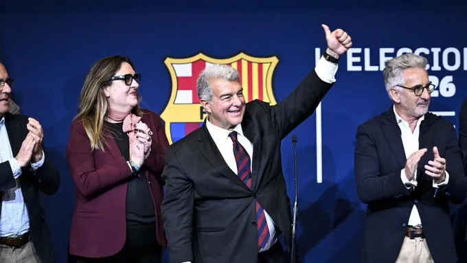 开云-拉波尔塔：目标是打造更强的巴萨，在任期中期完成球场建设